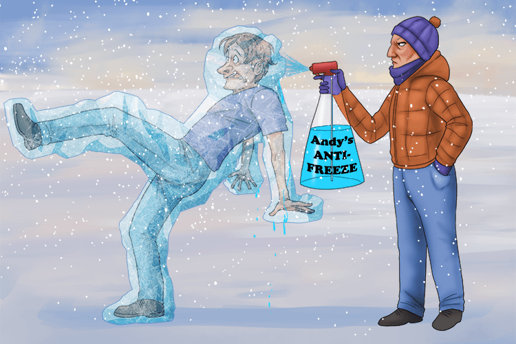 Movement: See them freeze for a second.